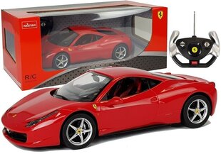 Malliauto Ferrari Italia Rastar kaukosäätimellä 1:14, punainen