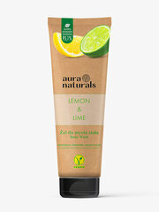 Vartalovoide Aura Naturals Lemon & Lime, 250 ml