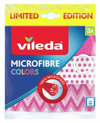 Mikrokuituliinat VILEDA Colors, 3 kpl.