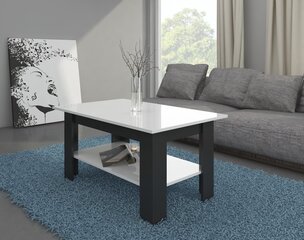 Elaiza-sohvapöytä, musta/valkoinen