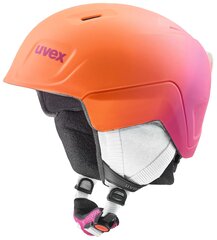Lasten hiihtokypärä Uvex Manic Pro, oranssi