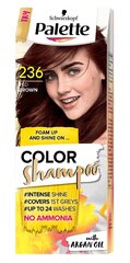 Sävyttävä shampoo Schwarzkopf Palette Color, 236 Chestnut
