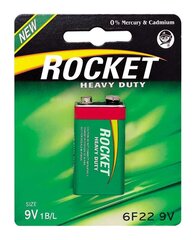 Rocket Heavy Duty 9V -akku