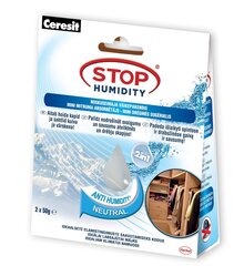 Kosteudenvaimennin Stop Humidity Mini Neutral 2x50g.