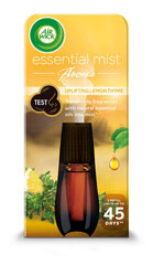 Ilmanraikastimen täyttö Air Wick Essential Mist, raikas sitruuna-timjami aromi, 20 ml